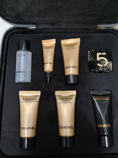 chanel skin care gift set|chanel sublimage gift set.